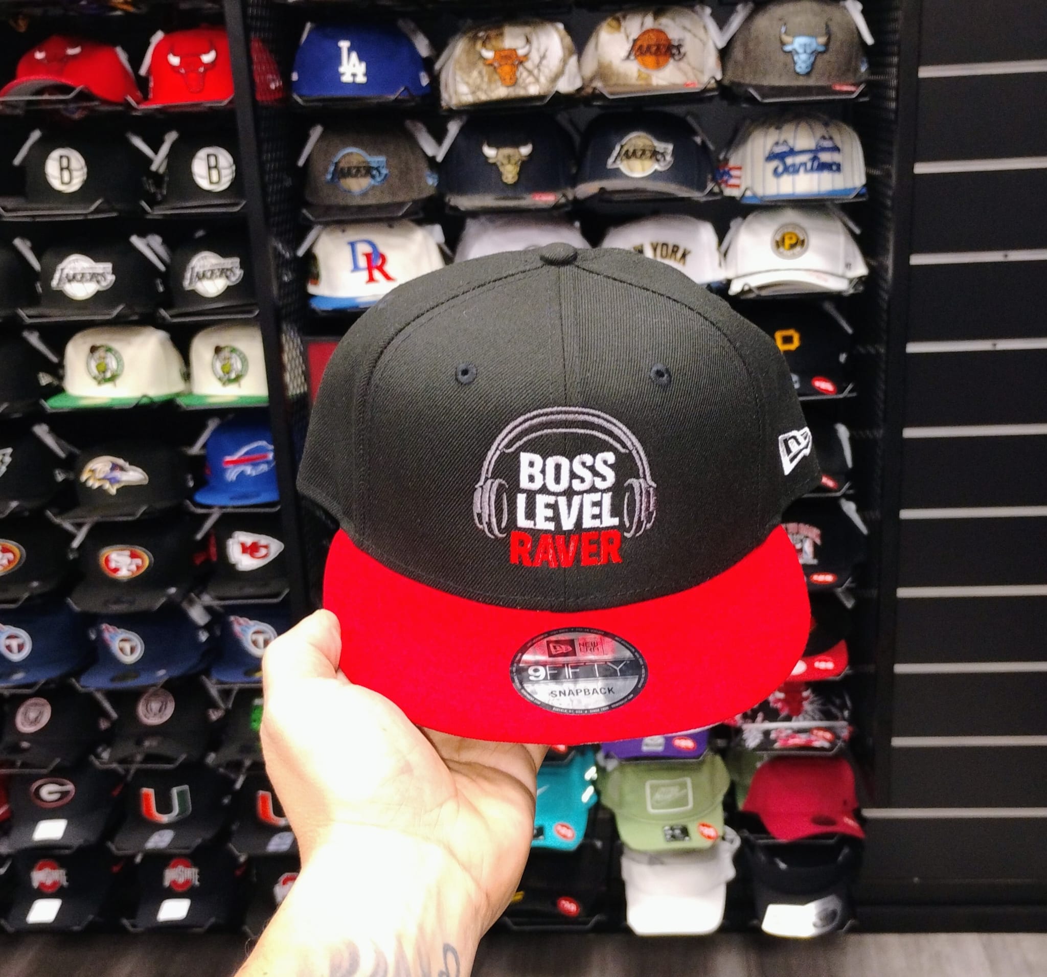 Boss Level Raver New Era Snapback Hat ( SOLD OUT )